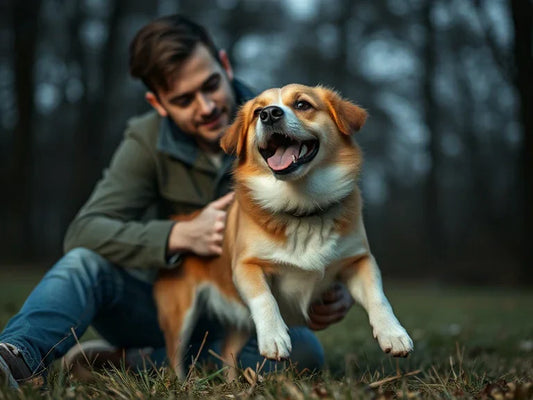 how to calm down a hyper dog