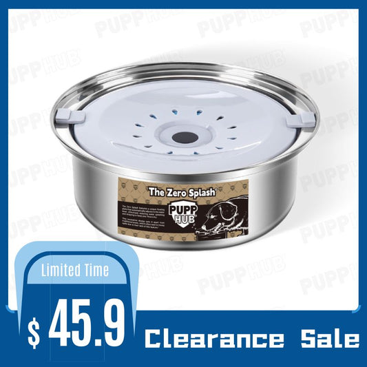 Zero Splash pet water bowl